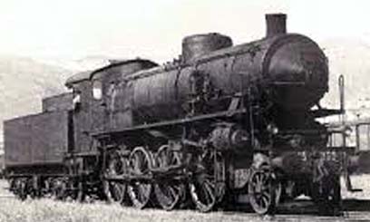 Locomotiva F.S. a vapore GR.745