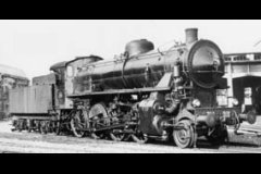 Locomotiva F.S. a vapore GR.744